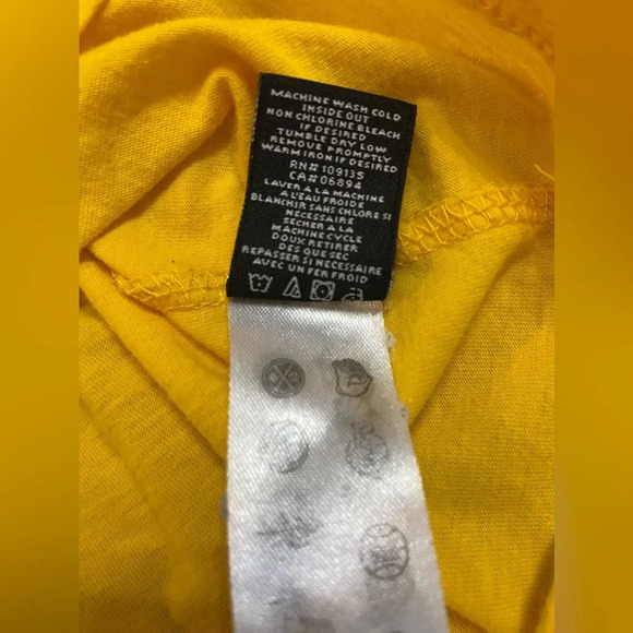 LOS ANGELES LAKERS‎ NBA Yellow 1948 Men’s T Shirt Size XXL - Picture 7 of 9